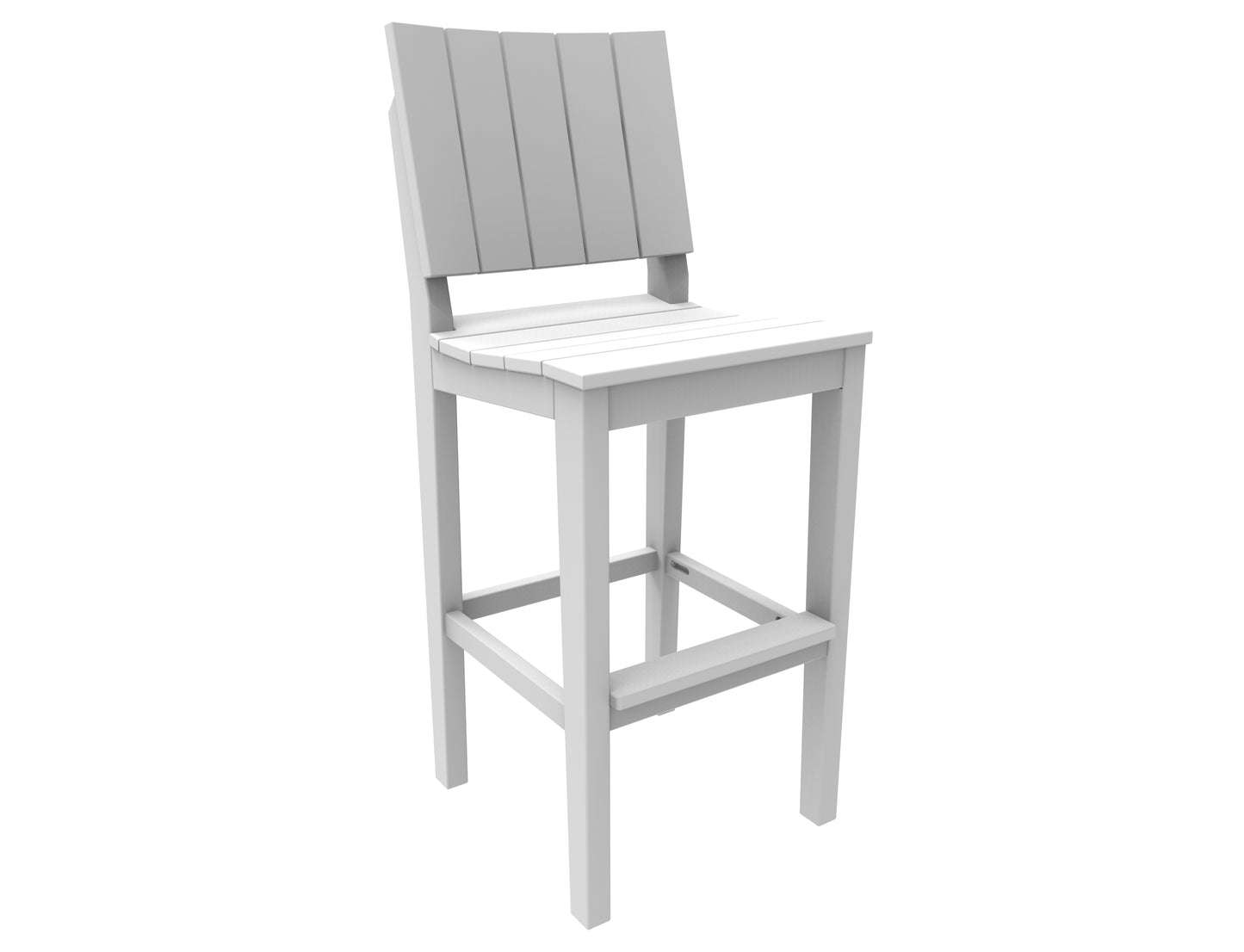Seaside Casual Recycled Plastic MAD Bar Side Chair (BAR HEIGHT) - LEAD TIME TO SHIP 4 TO 6 WEEKS