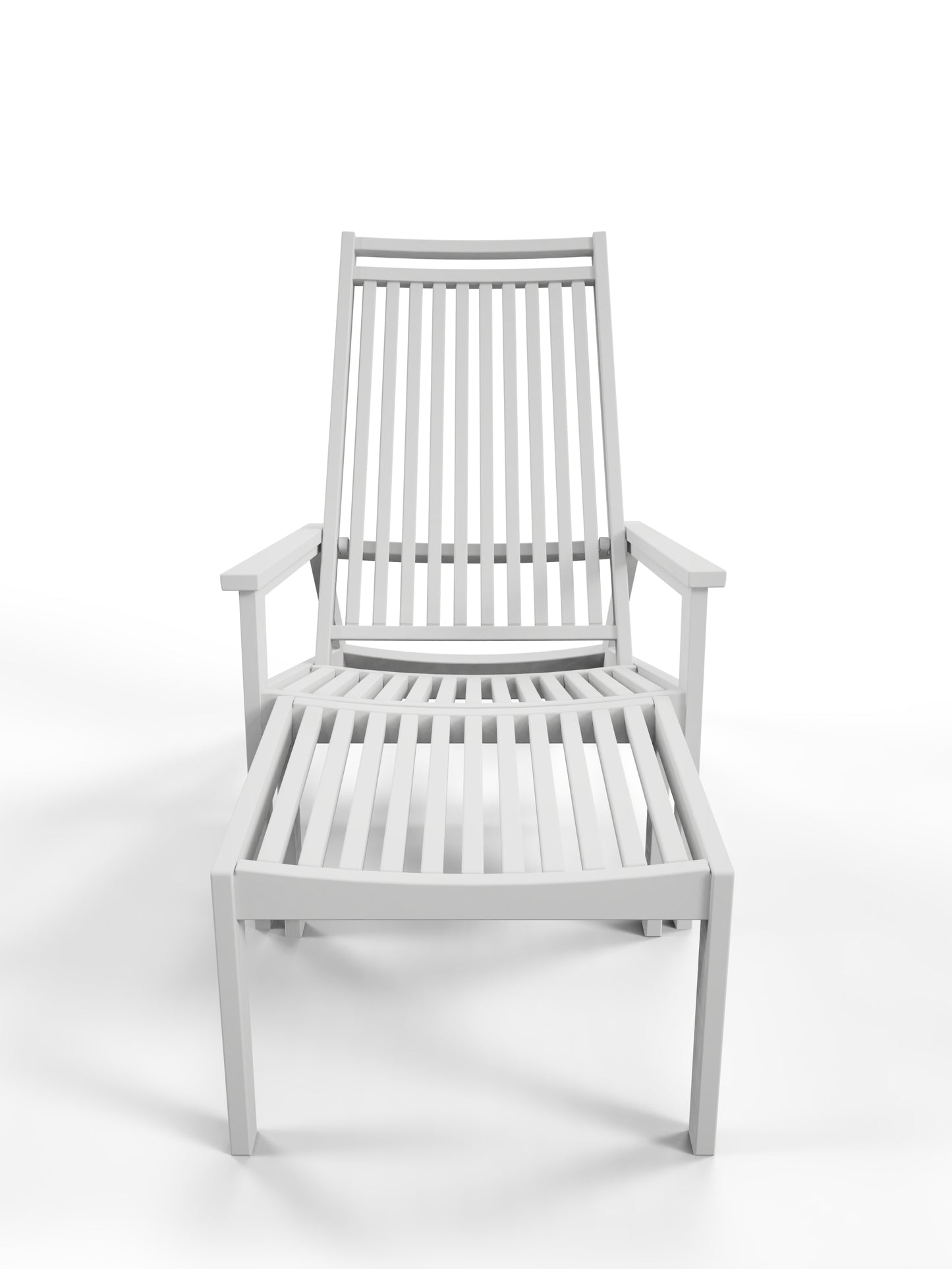 Seaside Casual Recycled Plastic Sur Reclining Lounge Chair - LEAD TIME TO SHIP 4 TO 6 WEEKS