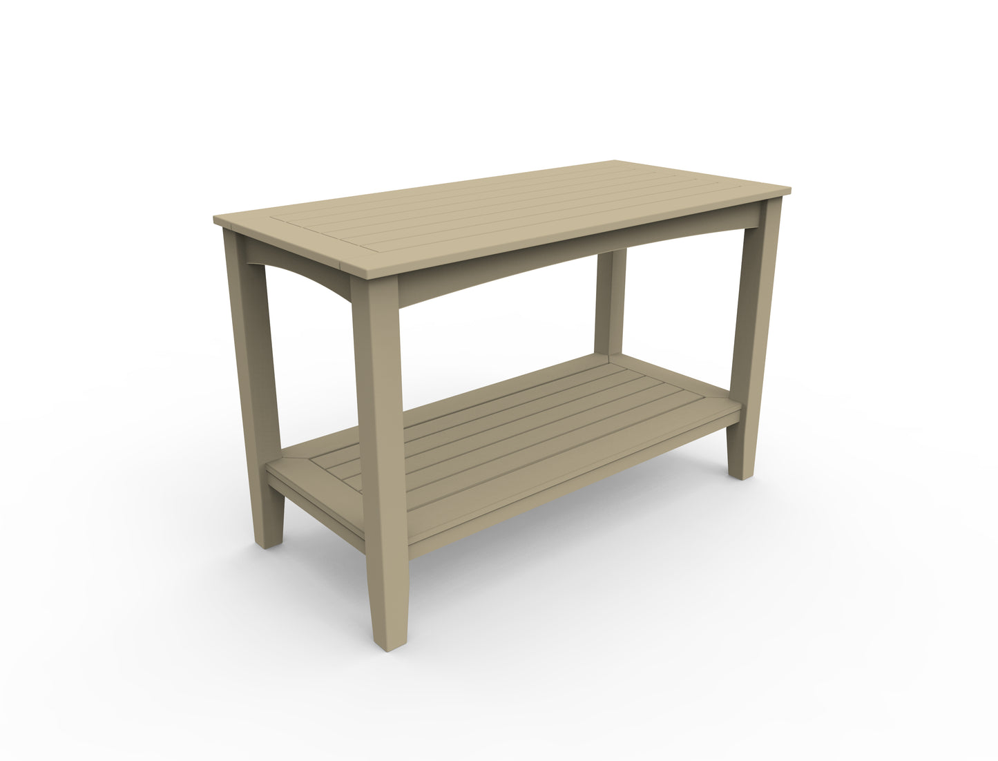 Seaside Casual Recycled Plastic Windsor Large Buffet - LEAD TIME TO SHIP 4 TO 6 WEEKS