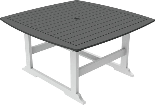 Seaside Casual Recycled Plastic Portsmouth Dining Table 56" x 56" - LEAD TIME TO SHIP 4 TO 6 WEEKS
