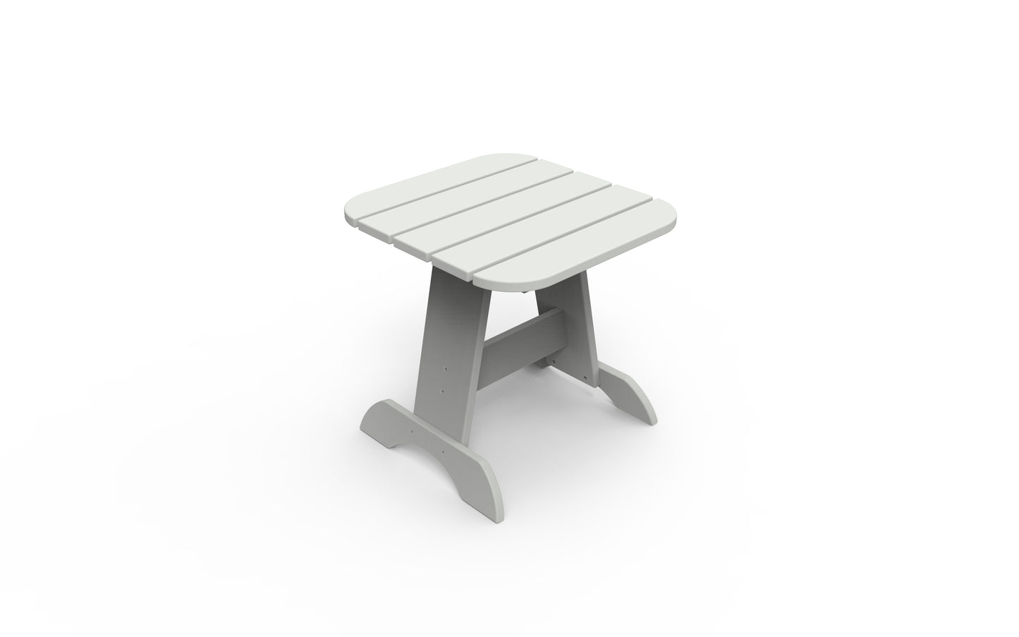 Seaside Casual Recycled Plastic Adirondack End Table - LEAD TIME TO SHIP 4 TO 6 WEEKS