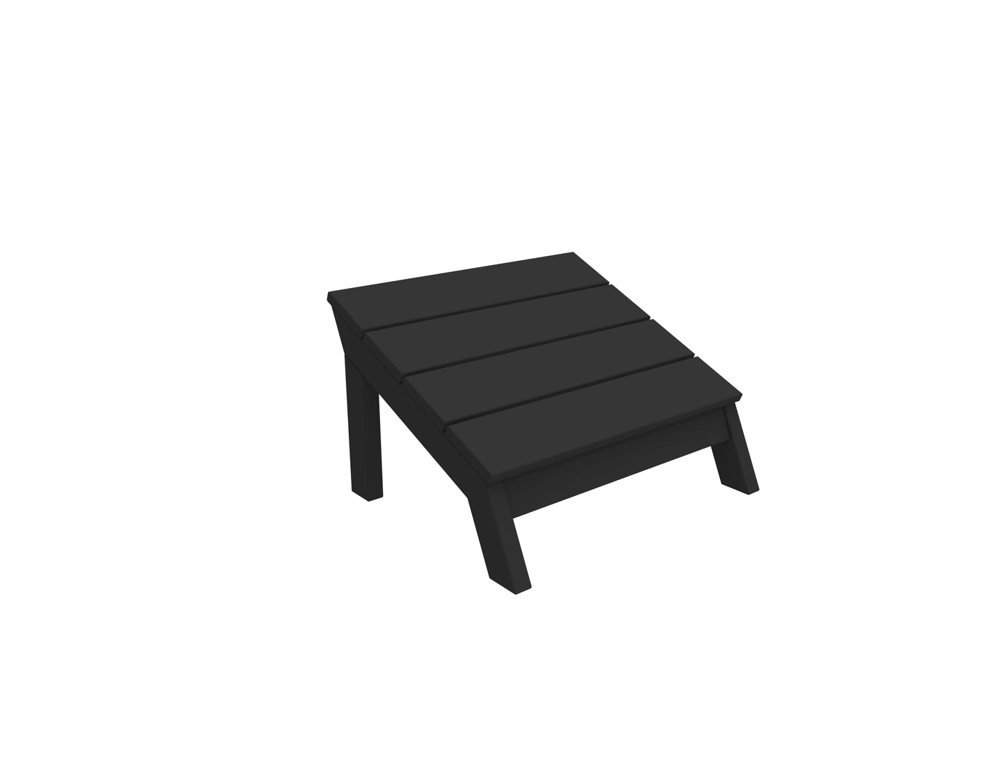Seaside Casual Recycled Plastic MAD Foot Stool - LEAD TIME TO SHIP 4 TO 6 WEEKS