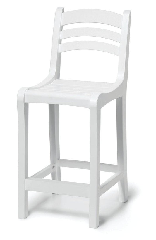 Seaside Casual Recycled Plastic Charleston Balcony Chair (COUNTER HEIGHT) - LEAD TIME TO SHIP 4 TO 6 WEEKS