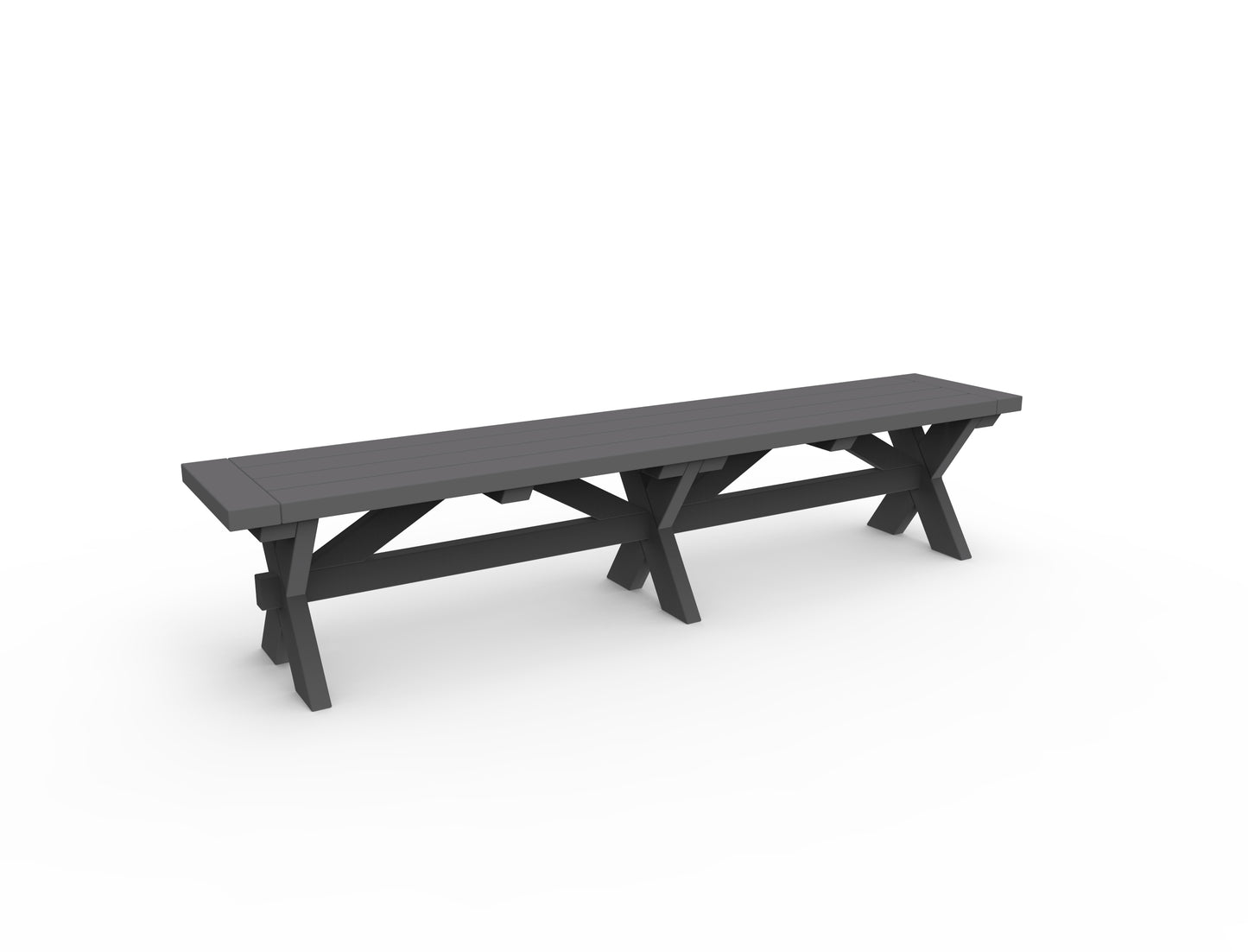Seaside Casual Recycled Plastic Sonoma 76"Picnic Bench - LEAD TIME TO SHIP 4 TO 6 WEEKS
