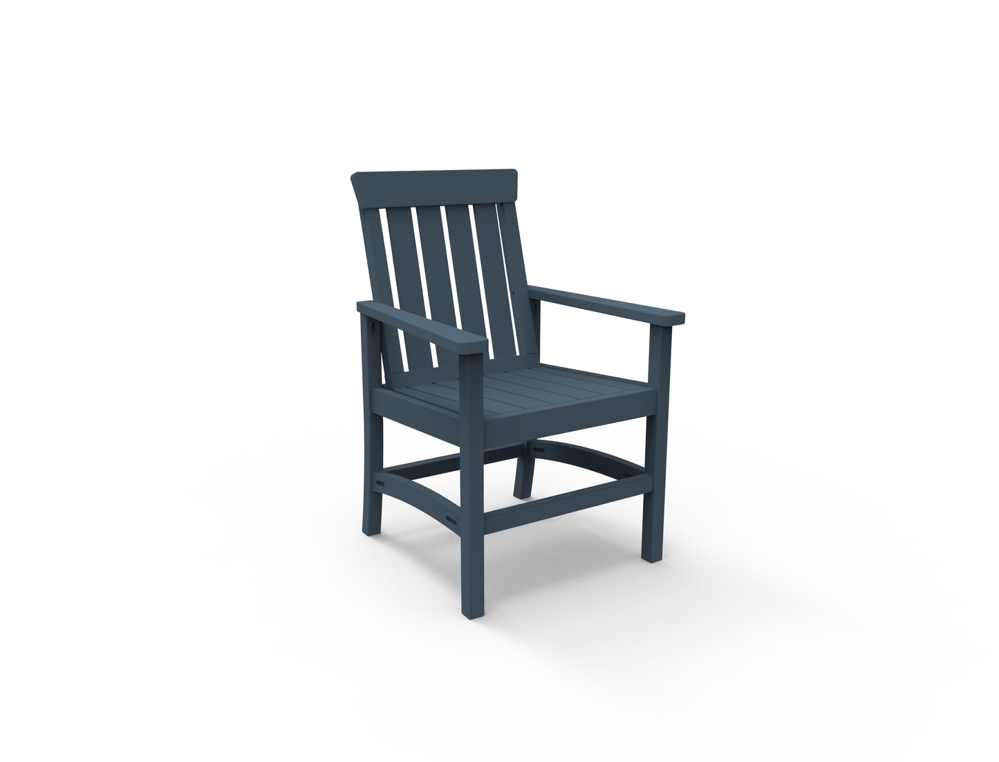 Seaside Casual Recycled Plastic Hampton Dining Chair - LEAD TIME TO SHIP 4 TO 6 WEEKS