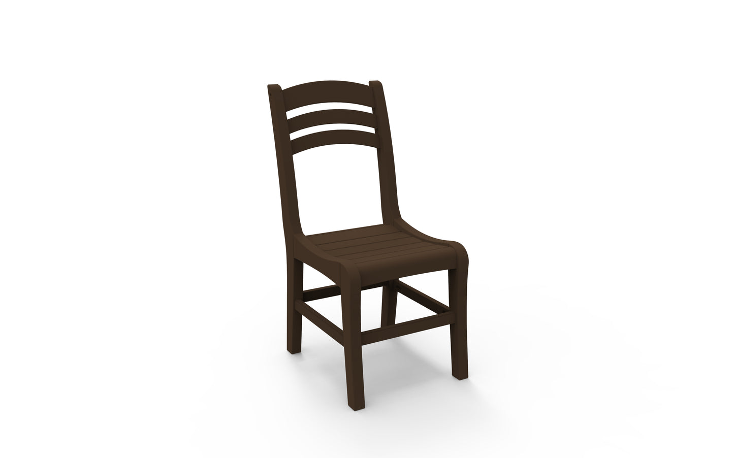 Seaside Casual Recycled Plastic Charleston Side Chair - LEAD TIME TO SHIP 4 TO 6 WEEKS