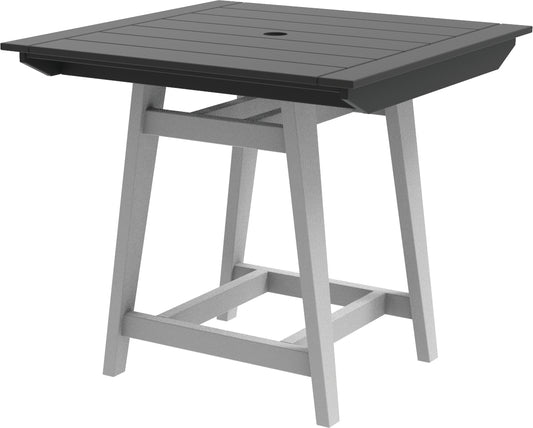 Seaside Casual Recycled Plastic MAD Balcony Table 40" x 40" (COUNTER HEIGHT) - LEAD TIME TO SHIP 4 TO 6 WEEKS