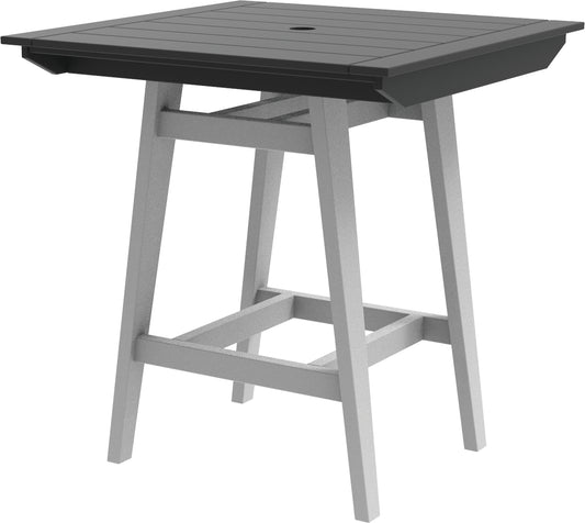 Seaside Casual Recycled Plastic MAD Bar Table 40" x 40" (BAR HEIGHT) - LEAD TIME TO SHIP 4 TO 6 WEEKS