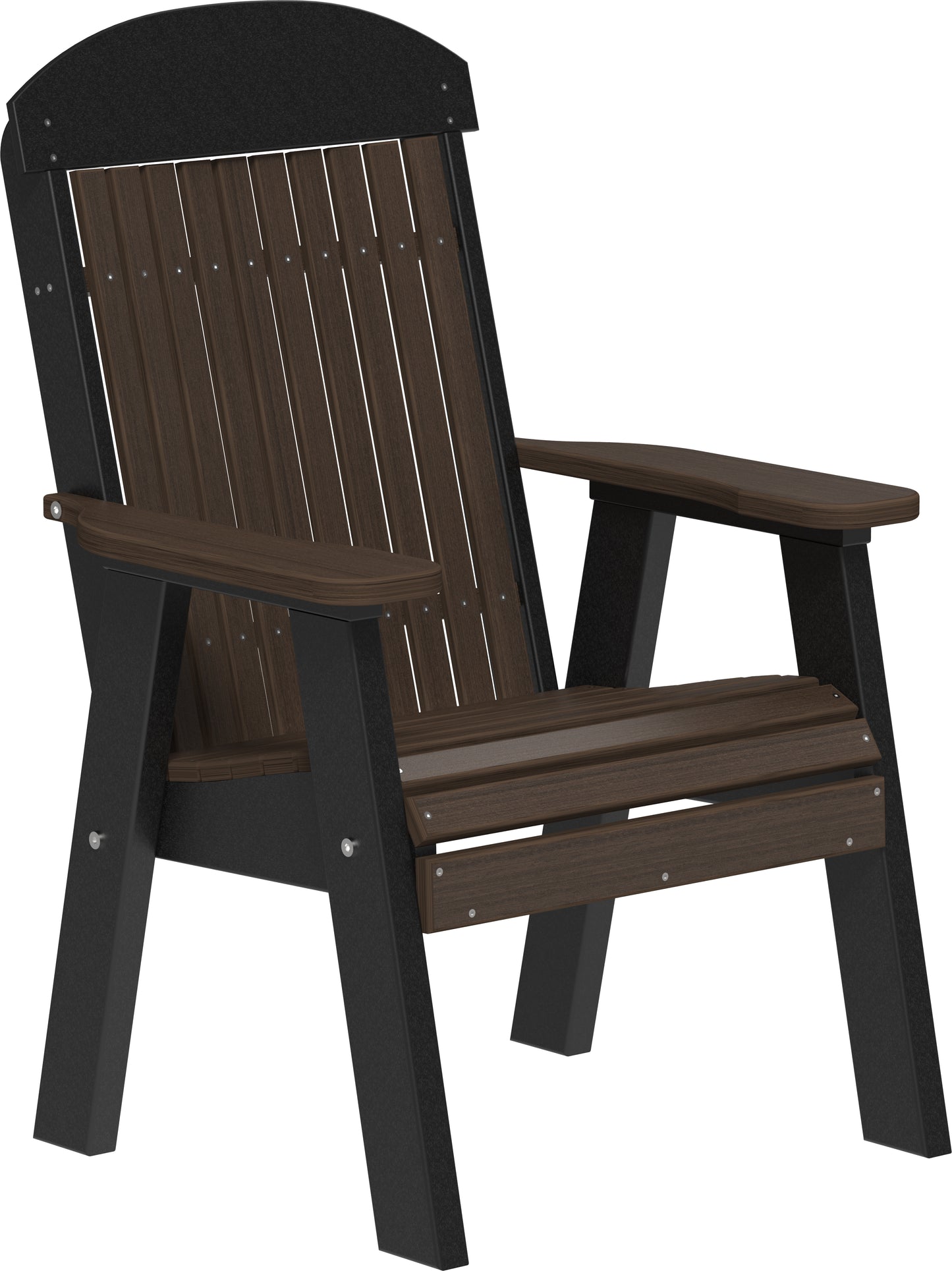 LuxCraft Classic Highback Recycled Plastic 2ft Chair  - LEAD TIME TO SHIP 7 BUSINESS DAYS OR LESS