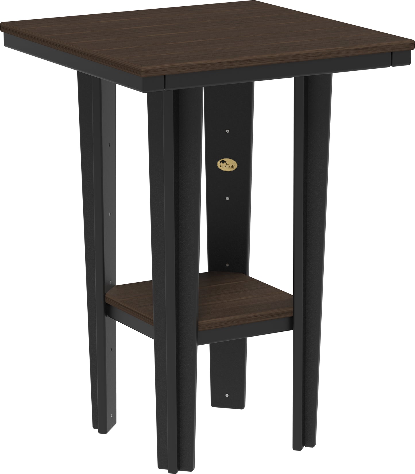LuxCraft Recycled Plastic 30" Square Bistro Table (BAR HEIGHT) - LEAD TIME TO SHIP 7 BUSINESS DAYS OR LESS