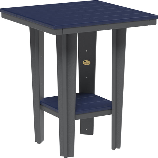 LuxCraft Recycled Plastic 30" Square Bistro Table (COUNTER HEIGHT) - LEAD TIME TO SHIP 7 BUSINESS DAYS OR LESS