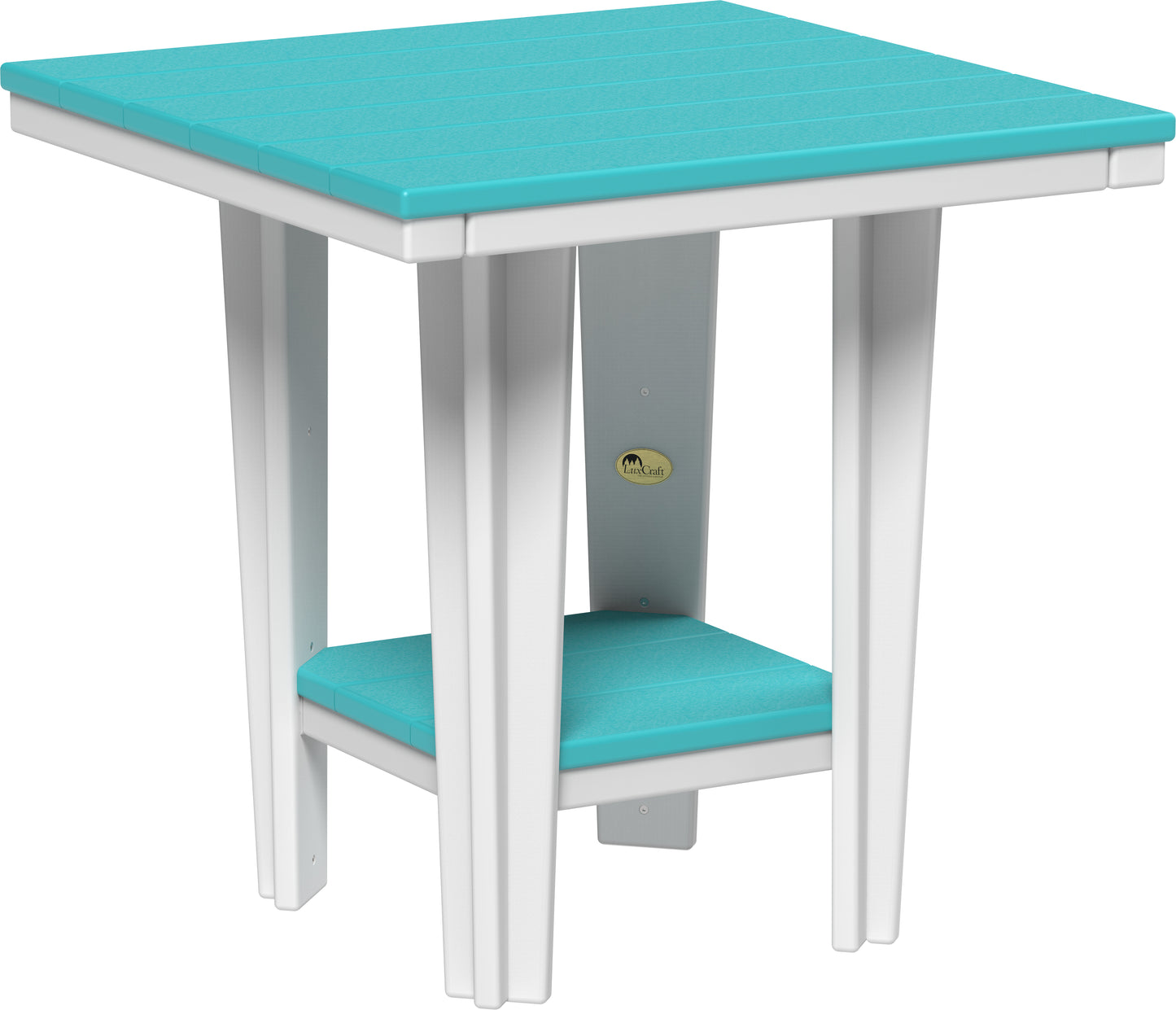 LuxCraft Recycled Plastic 30" Square Bistro Table (DINING HEIGHT) - LEAD TIME TO SHIP 7 BUSINESS DAYS OR LESS
