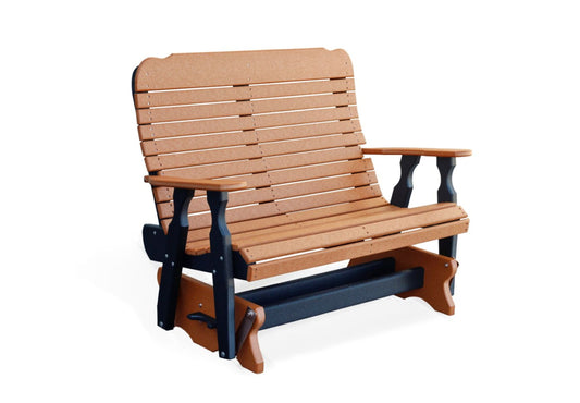 Leisure Lawns Amish Made Recycled Plastic 52" Wide Easy Glider Model #404 - LEAD TIME TO SHIP 4 WEEKS