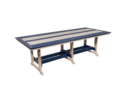 Beaver Dam Outdoor 43"x96" Seabreak Bar Table (BAR HEIGHT) - LEAD TIME TO SHIP 4 WEEKS OR LESS