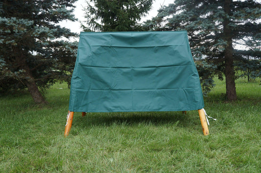 Moon Valley Rustic 5' Lawn Swing Cover - LEAD TIME TO SHIP: (UNFINISHED - 2 WEEKS) - (FINISHED - 4 WEEKS)