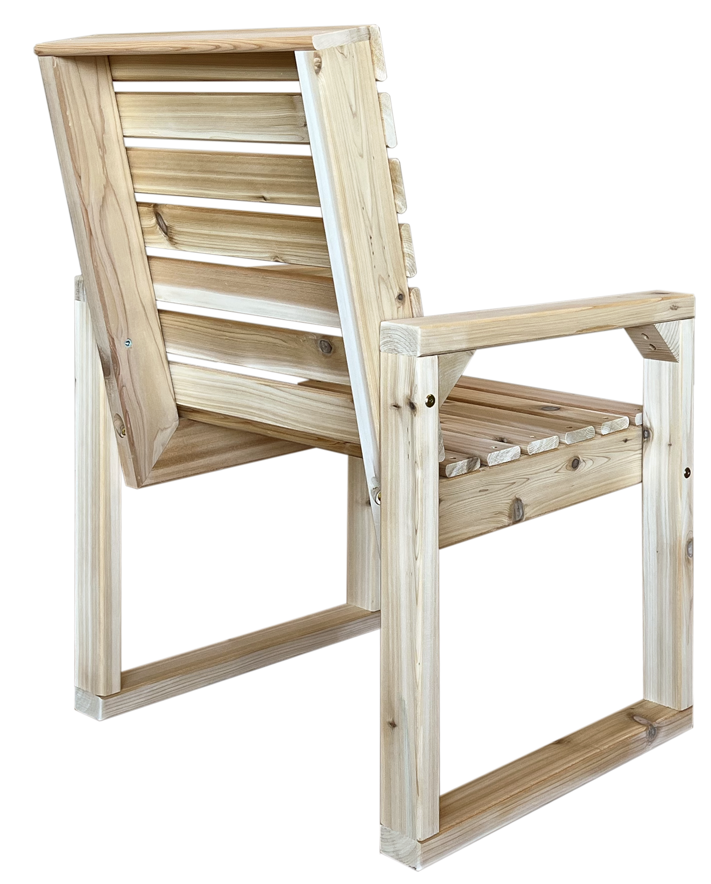 Regallion Outdoor Western Red Cedar Patio/Dining Chair - LEAD TIME TO SHIP 7 BUSINESS DAYS OR LESS