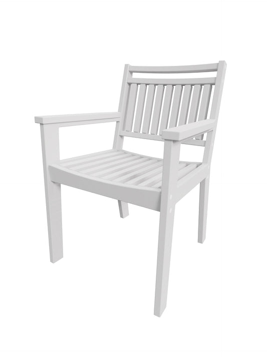 Seaside Casual Recycled Plastic Sur Dining Arm Chair - LEAD TIME TO SHIP 4 TO 6 WEEKS