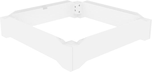 Seaside Casual Recycled Plastic Aura 50" Round Fire Table Riser - LEAD TIME TO SHIP 4 TO 6 WEEKS