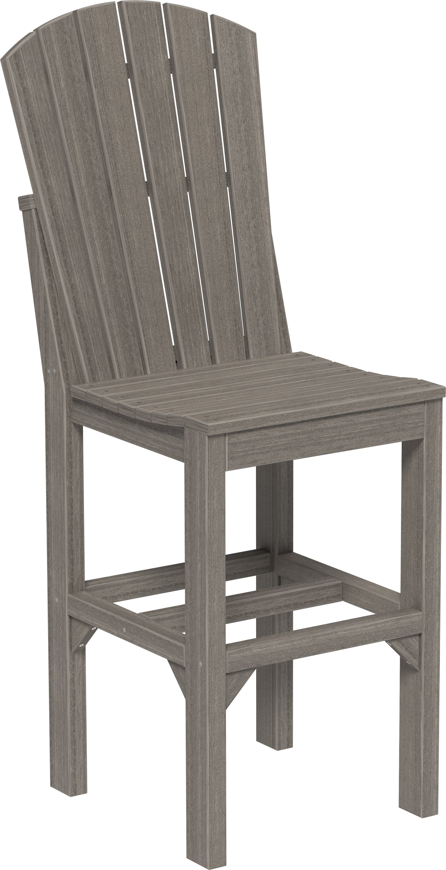 LuxCraft Recycled Plastic Adirondack Side Chair (BAR HEIGHT) - LEAD TIME TO SHIP 3 TO 4 WEEKS