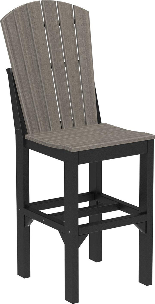 LuxCraft Recycled Plastic Adirondack Side Chair (BAR HEIGHT) - LEAD TIME TO SHIP 3 TO 4 WEEKS