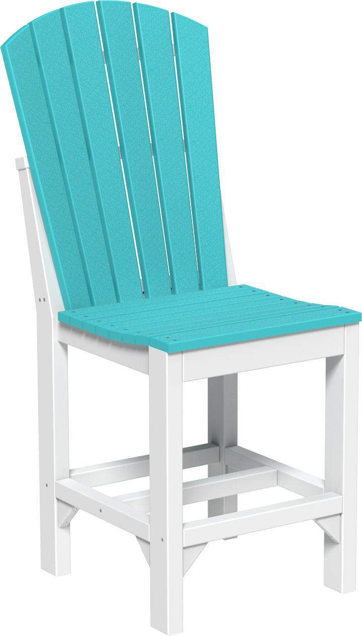 LuxCraft Recycled Plastic Adirondack Side Chair (COUNTER HEIGHT) - LEAD TIME TO SHIP 3 TO 4 WEEKS