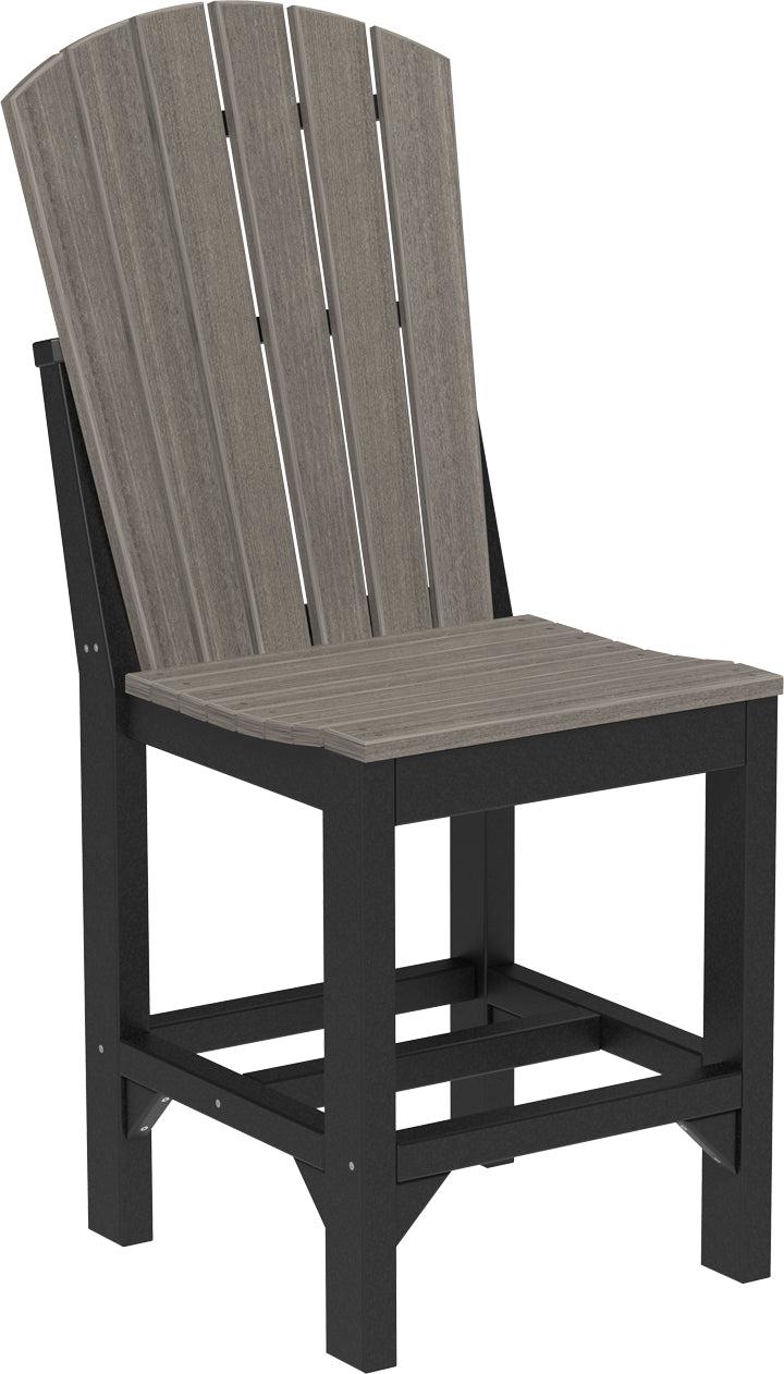 LuxCraft Recycled Plastic Adirondack Side Chair (COUNTER HEIGHT) - LEAD TIME TO SHIP 3 TO 4 WEEKS