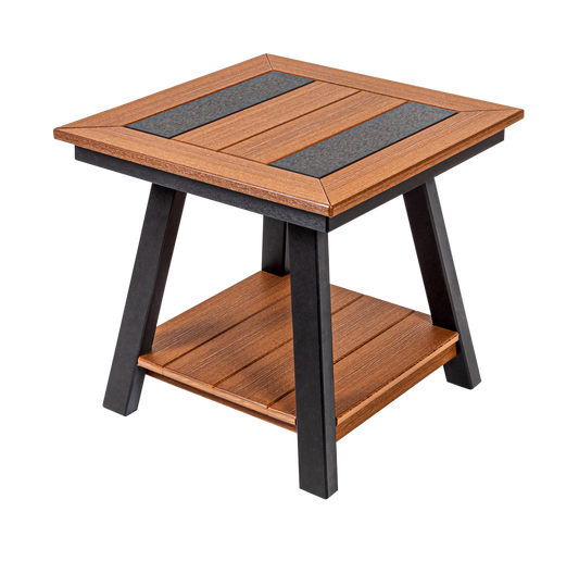 Beaver Dam Outdoor 24"x22" Seabreak Square End Table - LEAD TIME TO SHIP 6 WEEKS OR LESS