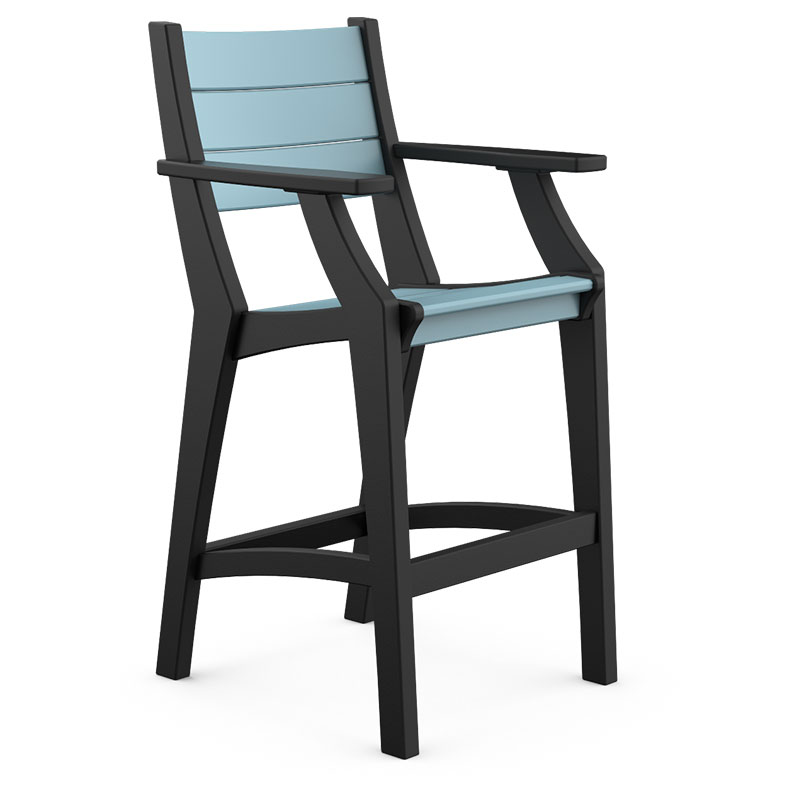 Beaver Dam Outdoor Farmhouse Bar Chair (BAR HEIGHT) - LEAD TIME TO SHIP 8 WEEKS OR LESS