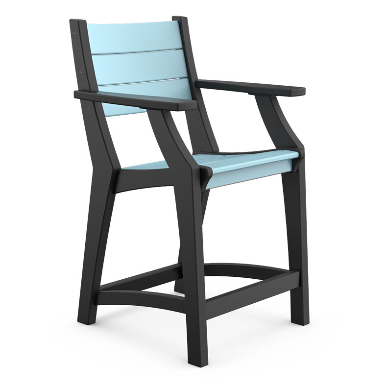 Beaver Dam Outdoor Farmhouse Counter Chair (COUNTER HEIGHT) - LEAD TIME TO SHIP 8 WEEKS OR LESS