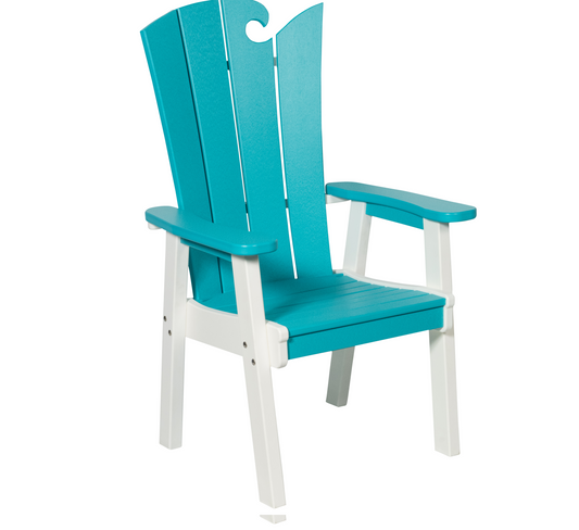 Beaver Dam Outdoor OceanWavz Dining Chair (DINING HEIGHT) - LEAD TIME TO SHIP 6 WEEKS OR LESS