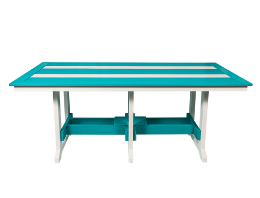 Beaver Dam Outdoor 43"x84" Seabreak Dining Table (DINING HEIGHT) - LEAD TIME TO SHIP 4 WEEKS OR LESS