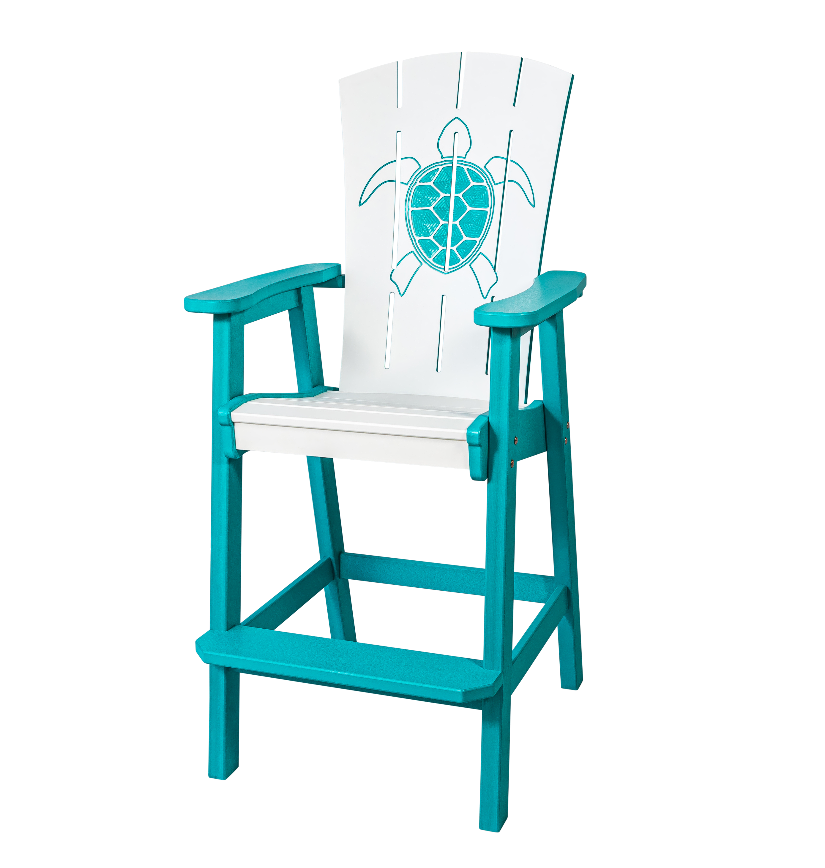 Beaver Dam Outdoor Bayside Turtle Design Bar Chair – Rocking Furniture