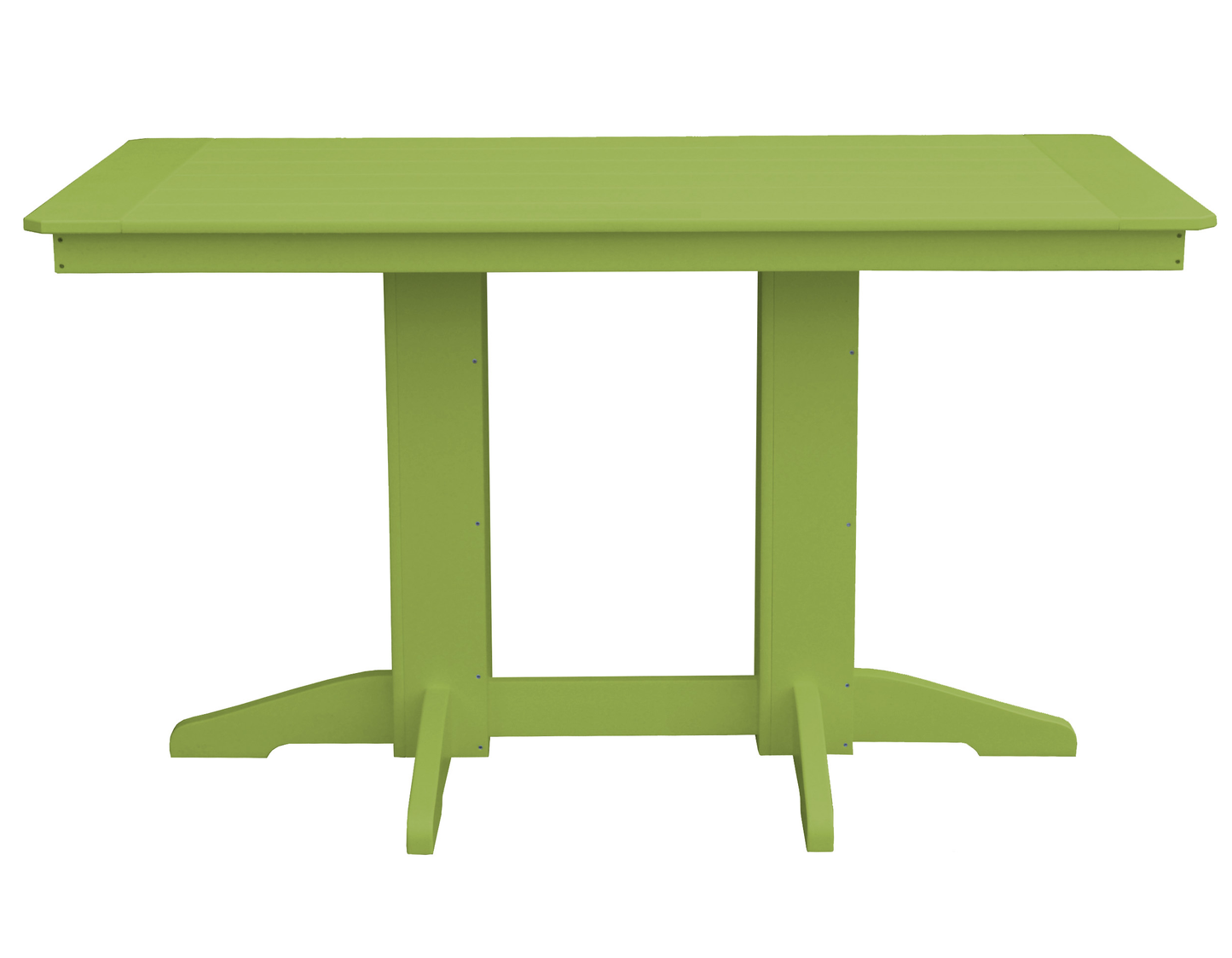 Bryton Park Poly Furniture Recycled Plastic 5' Rectangular Table (Counter Height) - LEAD TIME TO SHIP 3 WEEKS OR LESS