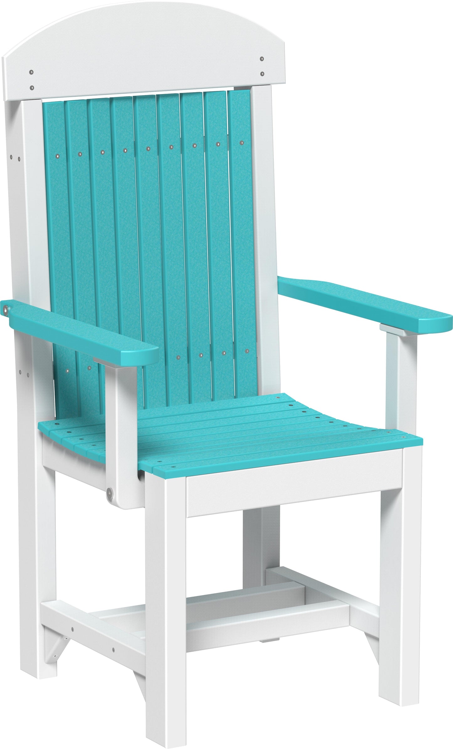 LuxCraft Recycled Plastic Classic Arm Chair (DINING HEIGHT)  - LEAD TIME TO SHIP 3 TO 4 WEEKS