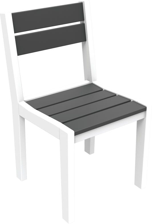 Seaside Casual Recycled Plastic Coastline Café Dining Chair - LEAD TIME TO SHIP 4 TO 6 WEEKS