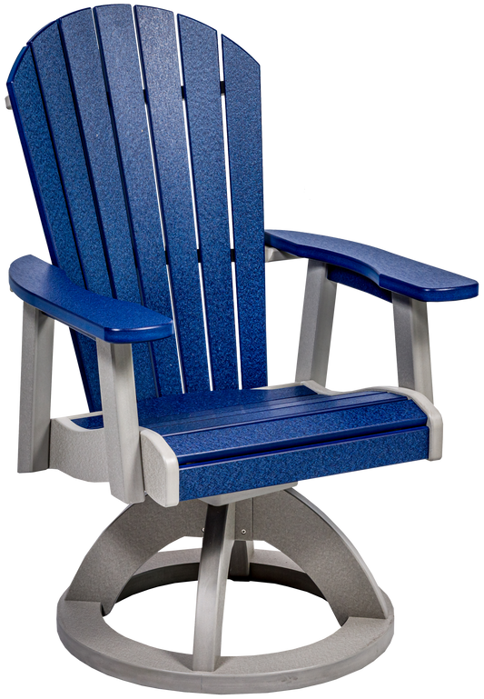 Beaver Dam Outdoor Empress Swivel Dining Chair (DINING HEIGHT) - LEAD TIME TO SHIP 6 WEEKS OR LESS