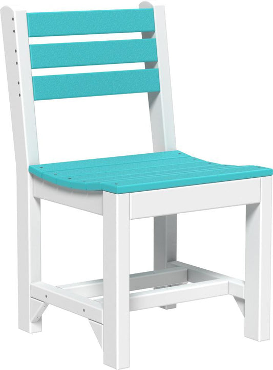 LuxCraft Recycled Plastic Island Side Chair (DINING HEIGHT) - LEAD TIME TO SHIP 3 TO 4 WEEKS