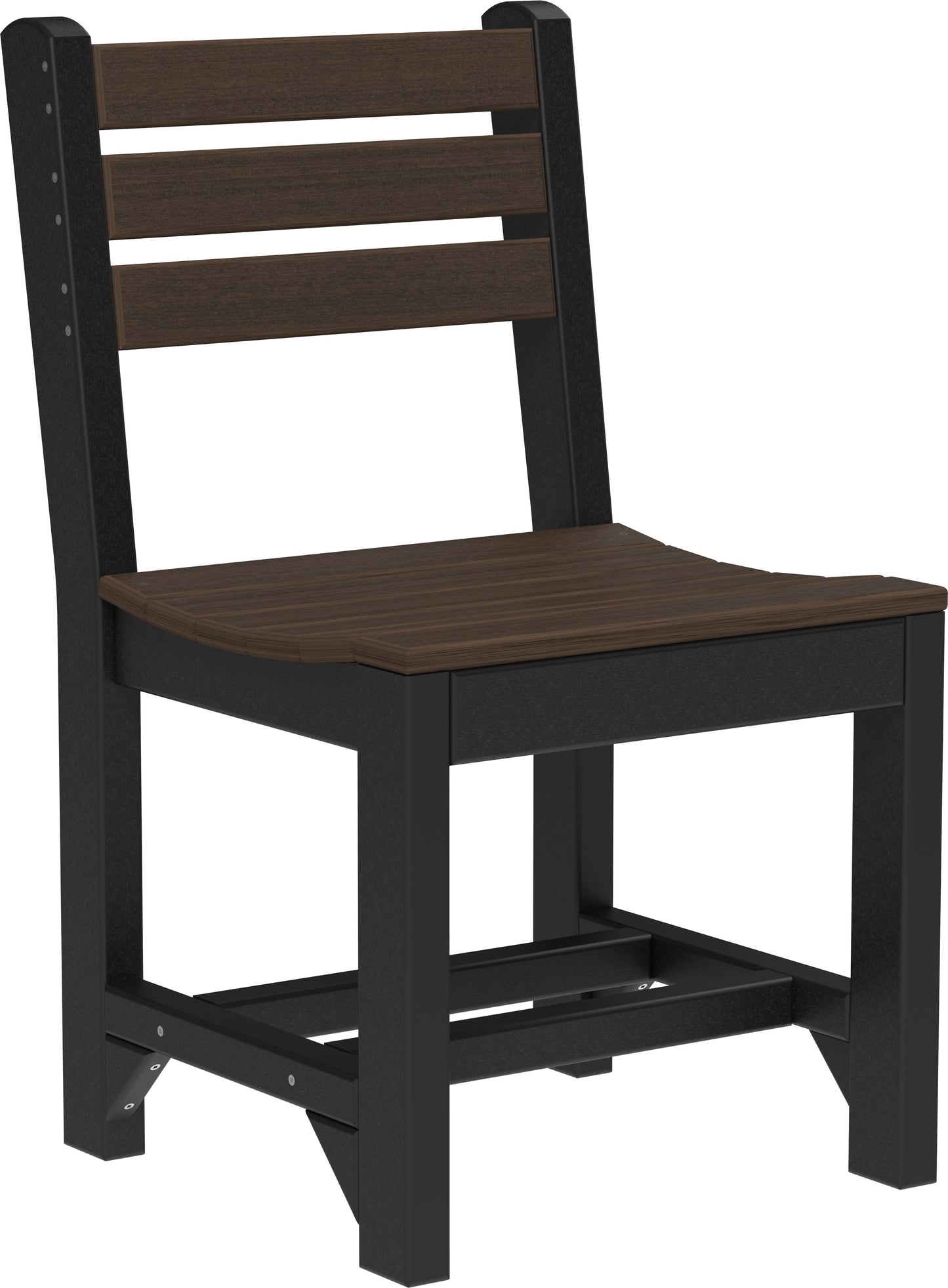 LuxCraft Recycled Plastic Island Side Chair (DINING HEIGHT) - LEAD TIME TO SHIP 3 TO 4 WEEKS