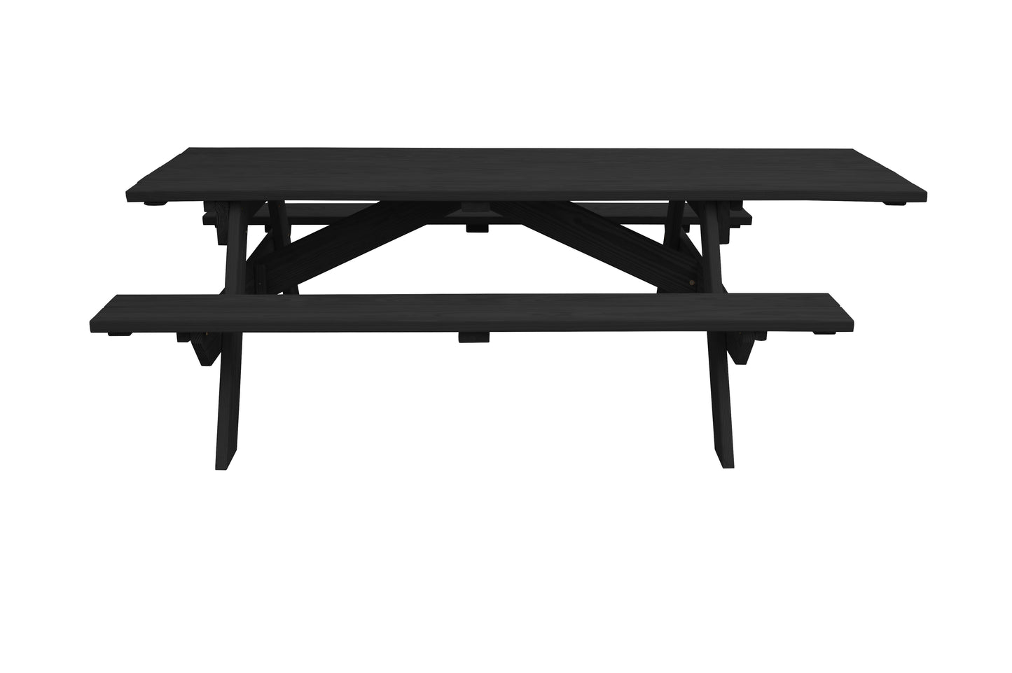 A&L Furniture Co. Heavy Duty ADA Compliant Commercial Pressure Treated Pine Park Picnic Table  - LEAD TIME TO SHIP 10 BUSINESS DAYS