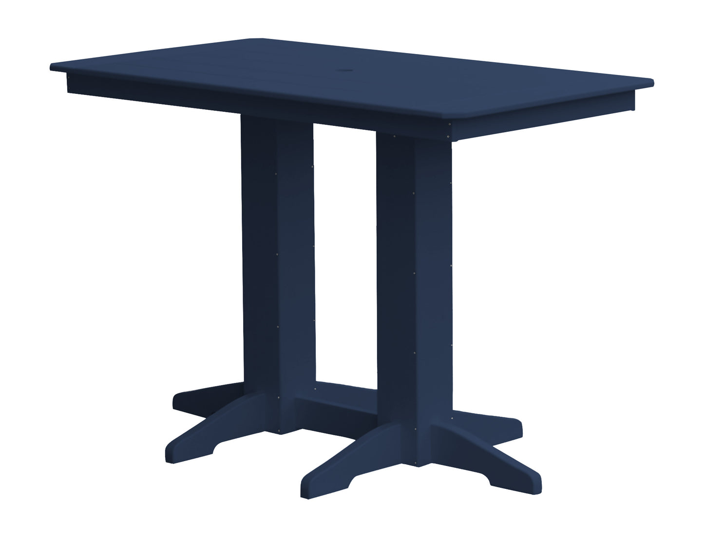 Bryton Park Poly Furniture Recycled Plastic 5' Bar Table (BAR HEIGHT) - LEAD TIME TO SHIP 10 BUSINESS DAYS