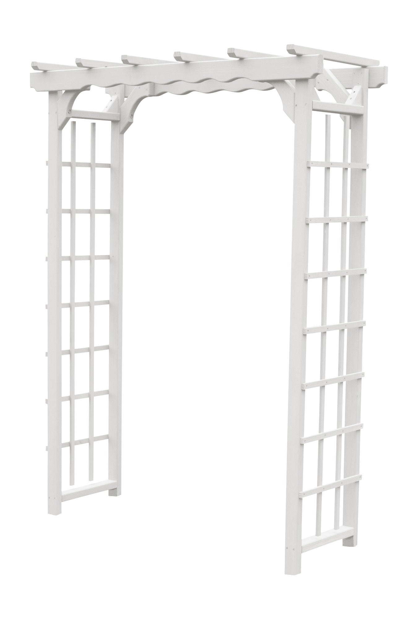 Backyard Crafts 4' Morgan Pressure Treated Pine Arbor - LEAD TIME TO SHIP 10 BUSINESS DAYS