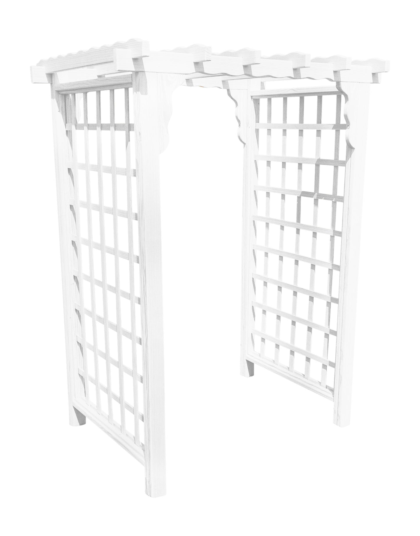 Backyard Crafts 4' Lexington Pressure Treated Pine Arbor - LEAD TIME TO SHIP 10 BUSINESS DAYS
