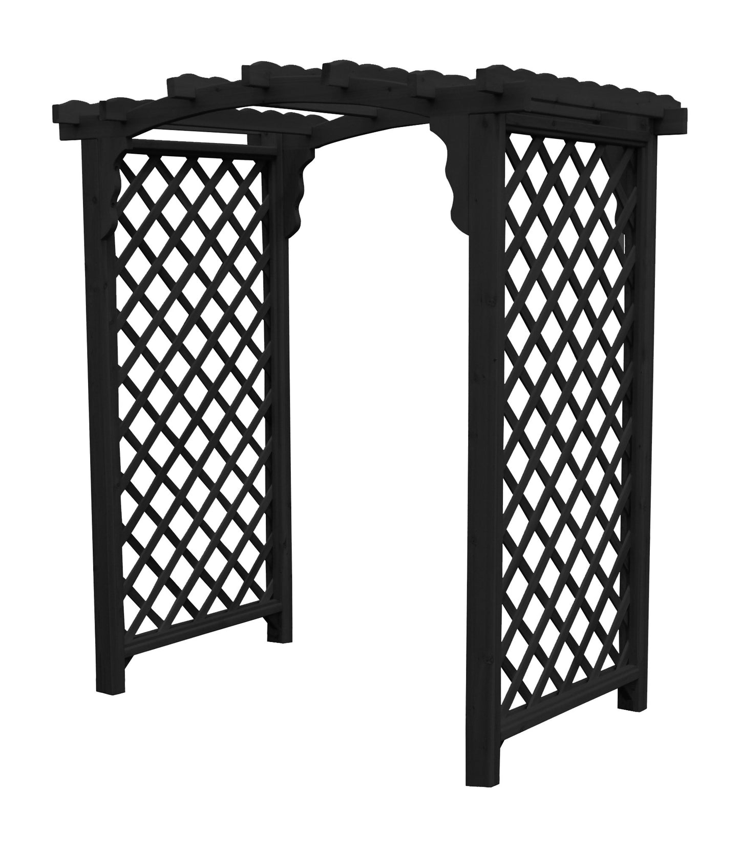 Backyard Crafts Western Red Cedar 5' Jamesport Arbor - LEAD TIME TO SHIP 2 WEEKS