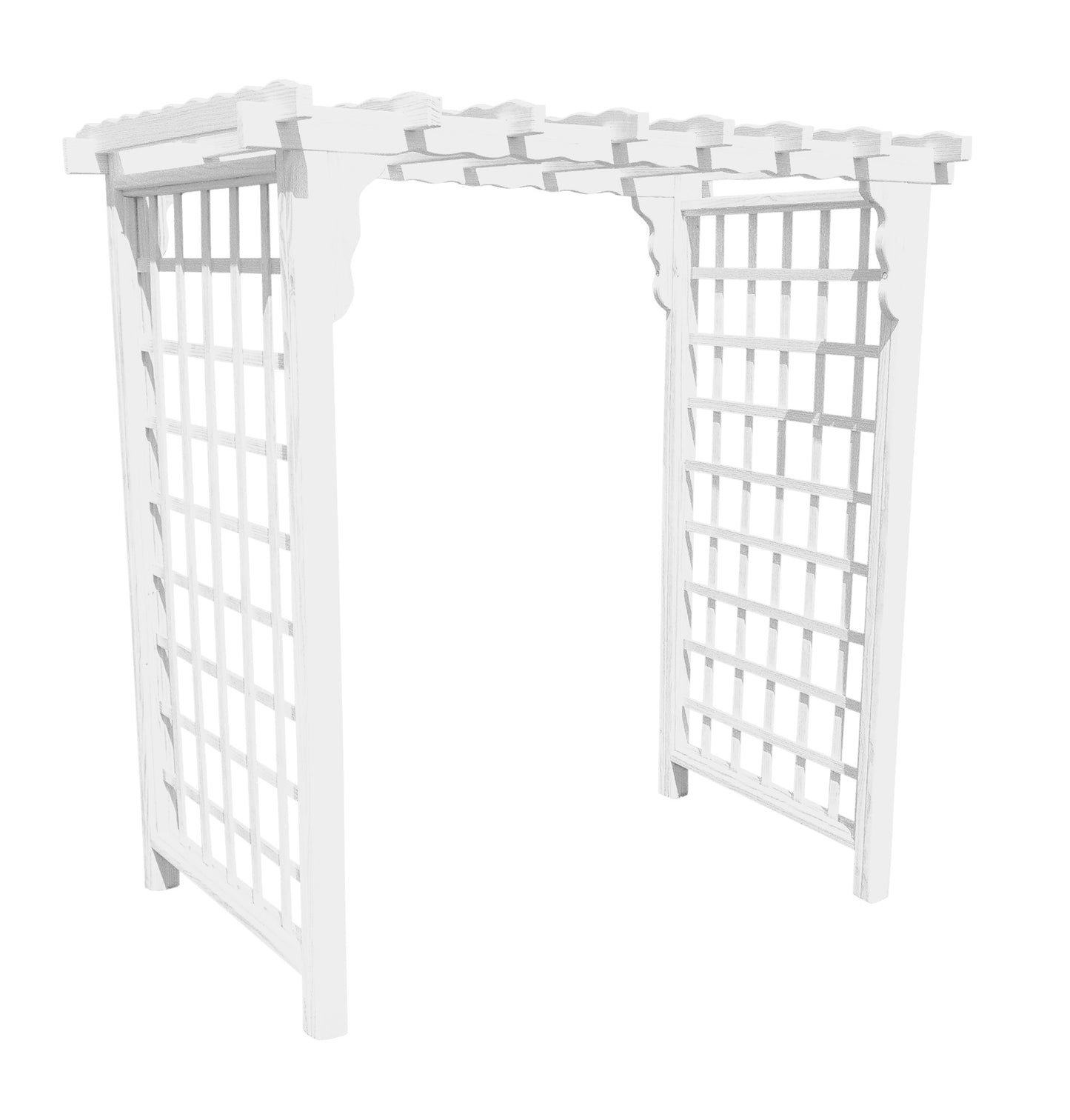 Backyard Crafts 6' Lexington Pressure Treated Pine Arbor - LEAD TIME TO SHIP 10 BUSINESS DAYS