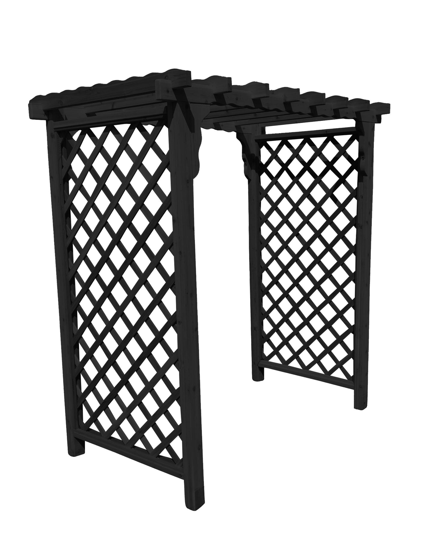 Backyard Crafts Western Red Cedar 6' Covington Arbor - LEAD TIME TO SHIP 2 WEEKS