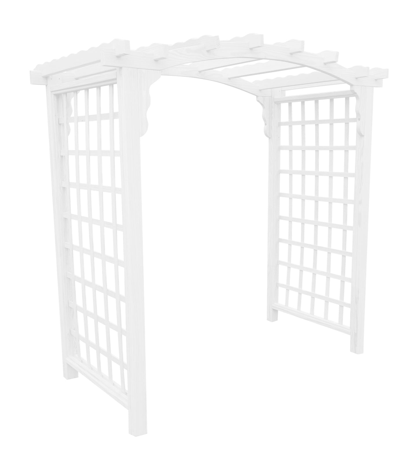 Backyard Crafts 6' Cambridge Pressure Treated Pine Arbor - LEAD TIME TO SHIP 10 BUSINESS DAYS