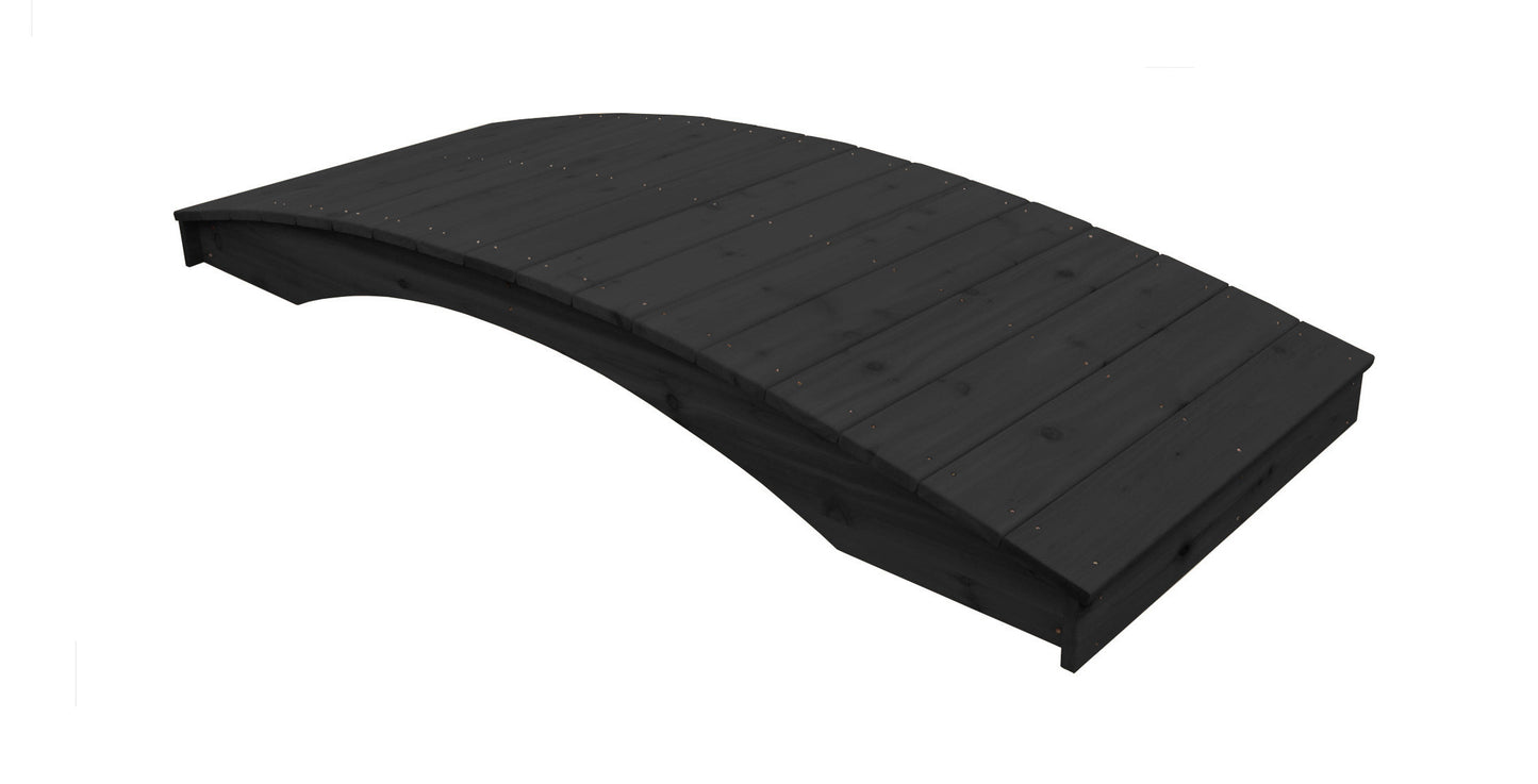 Backyard Crafts Western Red Cedar 3' x 10' Plank Garden Bridge - LEAD TIME TO SHIP 2 WEEKS