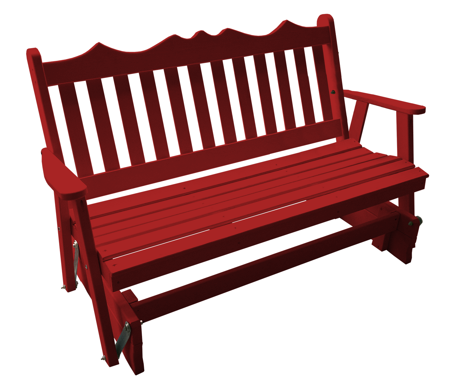 A&L Furniture Co. Yellow Pine 5' Royal English Glider - LEAD TIME TO SHIP 10 BUSINESS DAYS