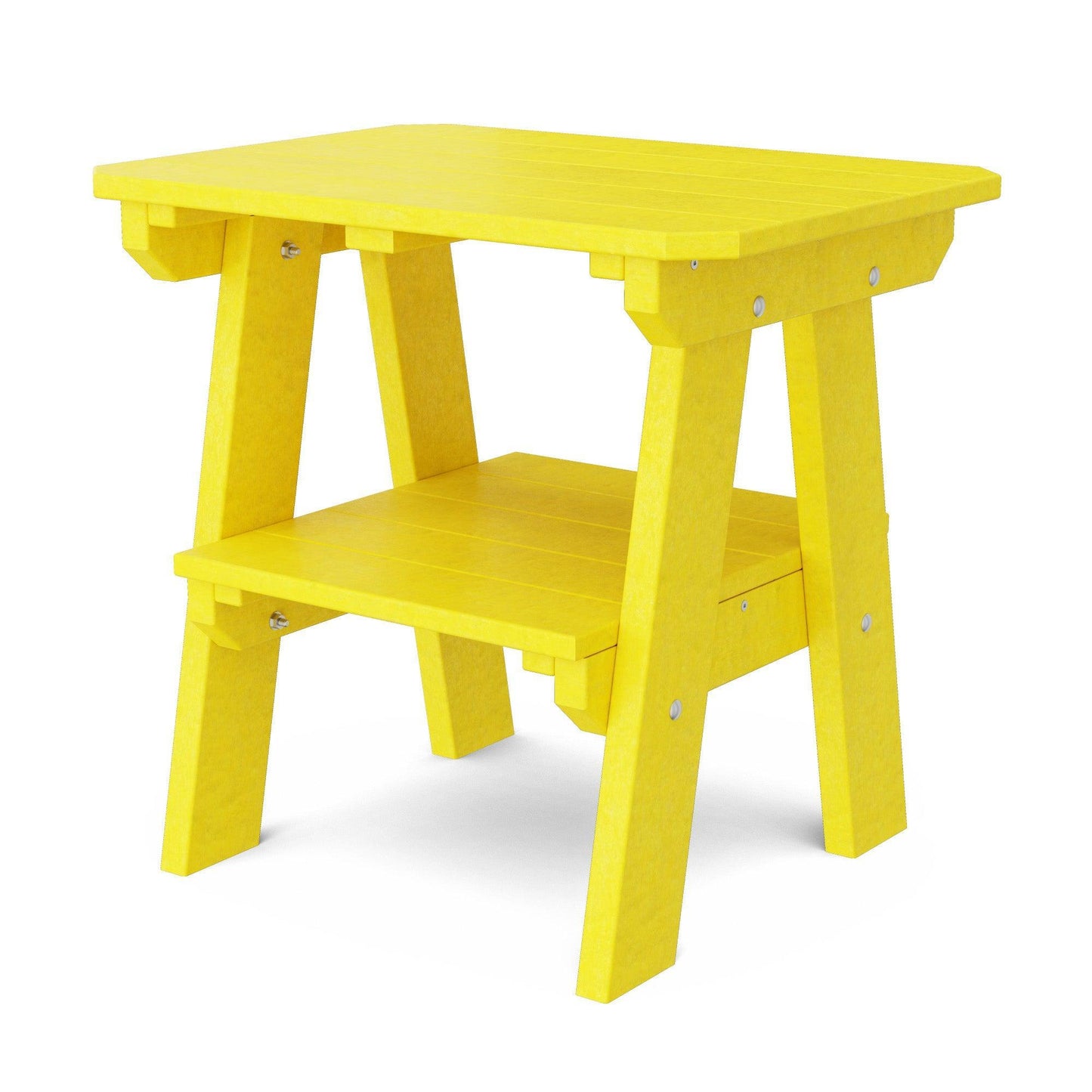 Wildridge Outdoor Recycled Plastic Heritage 2 Tier End Table - LEAD TIME TO SHIP 3 WEEKS OR LESS