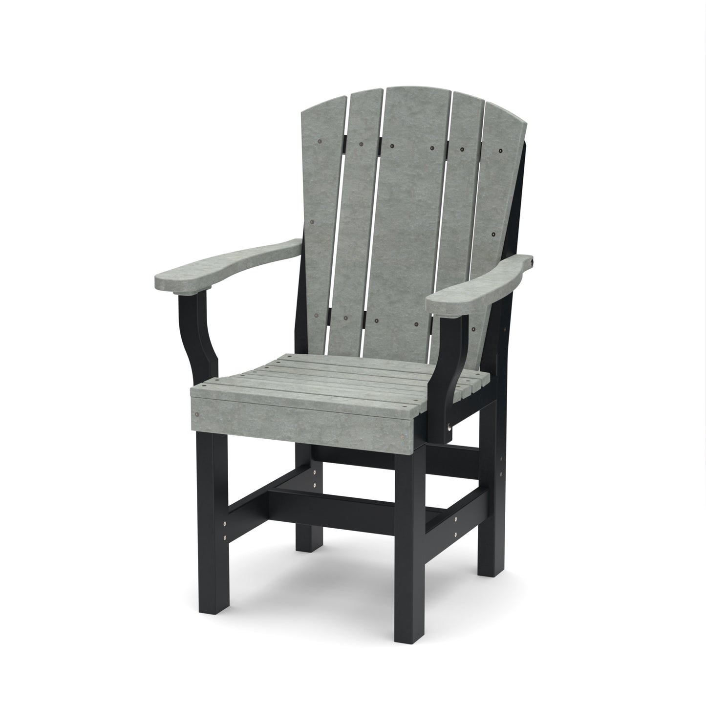 Wildridge Recycled Plastic Heritage Outdoor Dining Chair with Arms - LEAD TIME TO SHIP 6 WEEKS OR LESS